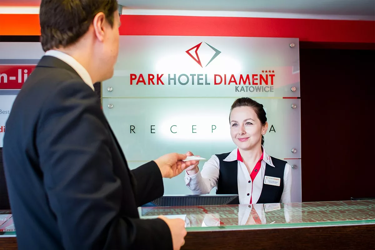 Park Hotel Diament Katowice - Recepcja