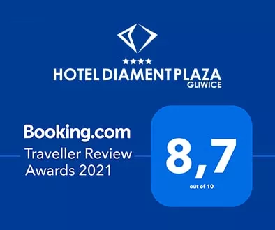 B.com Traveller Review Award 2021 Diament Plaza Gliwice